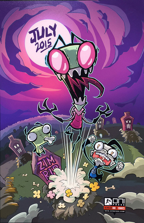 Invader Zim is coming to Oni Press in the Summer of 2015!